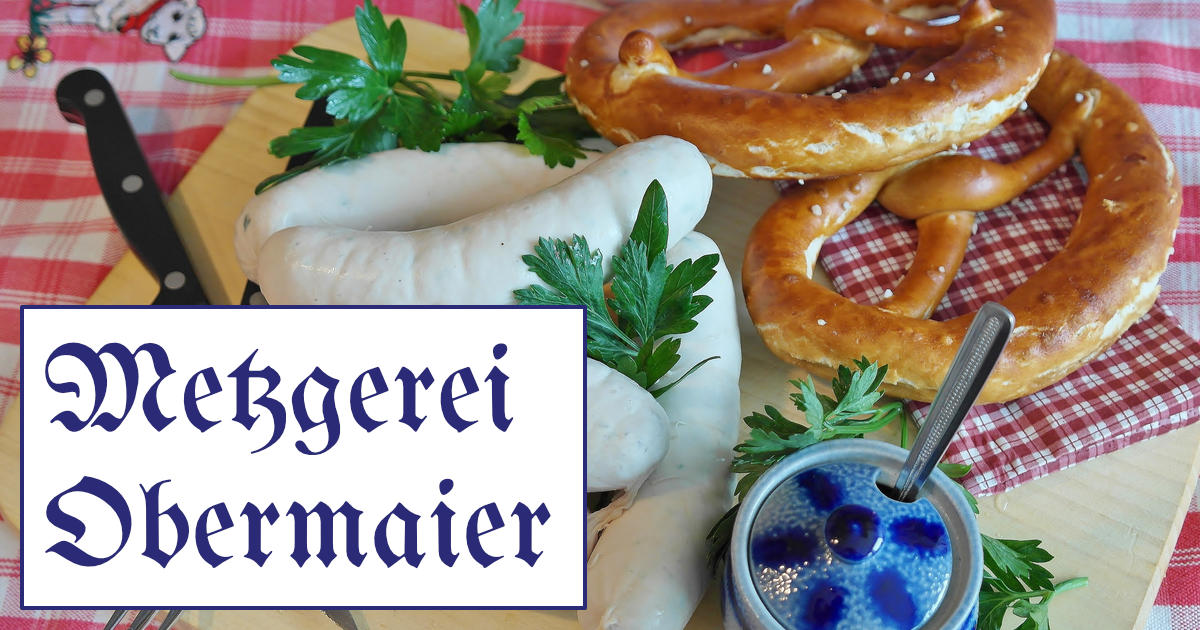 Bild von der Webseite von Metzgerei Obermaier